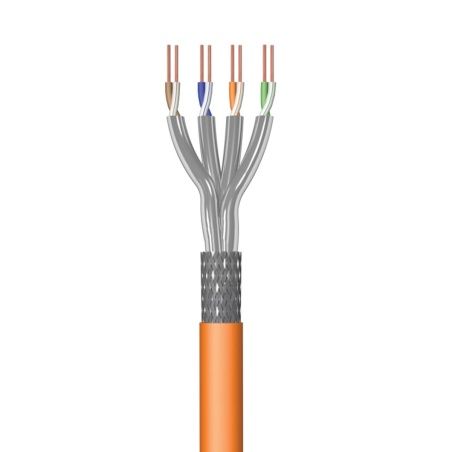 UTP Category 6 Rigid Network Cable Ewent Orange 100 m