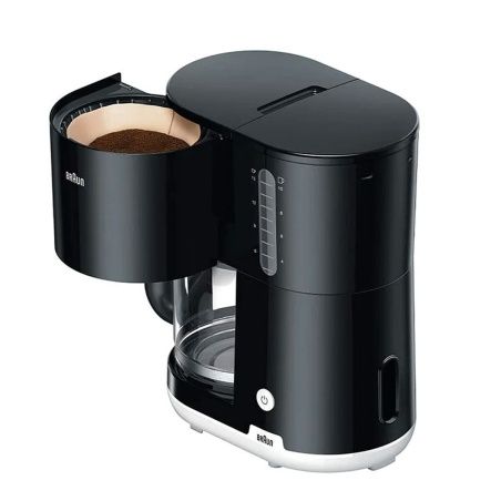 Drip Coffee Machine Braun KF1100BK 1000 W Black Black/White 2,5 L