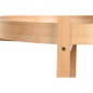 Contenitore per Sistemare Multiuso DKD Home Decor Bambù Acciaio inossidabile 43,6 x 43,6 x 90,5 cm