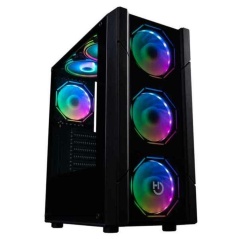 Case computer desktop ATX Hiditec V30 ARGB Nero