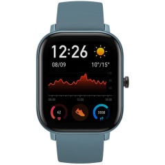 Smartwatch Amazfit GTS 1,65" AMOLED GPS 220 mAh Azzurro 1,65"