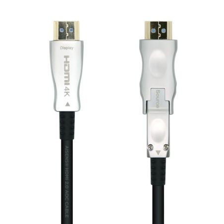 HDMI Cable Aisens A148-0510 Black 15 m