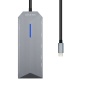 USB Hub Aisens ASUC-9P001-GR Grey 100 W