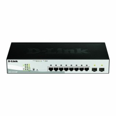Switch D-Link DGS-1210-08P/E Nero