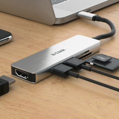 Hub USB C D-Link DUB-M530