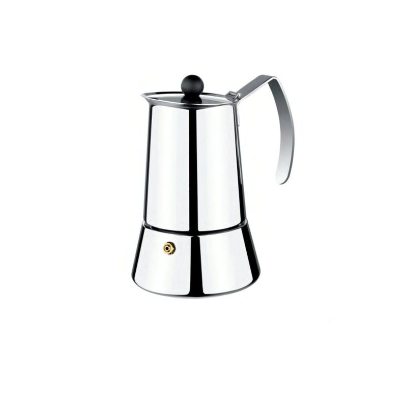 Italian Coffee Pot Monix M630010 Grey Stainless steel