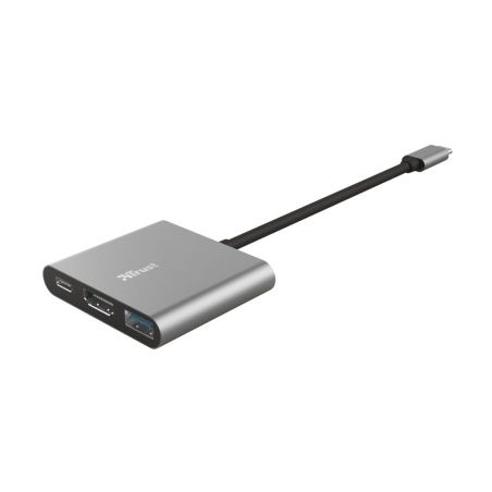 Hub USB Trust Dalyx Nero
