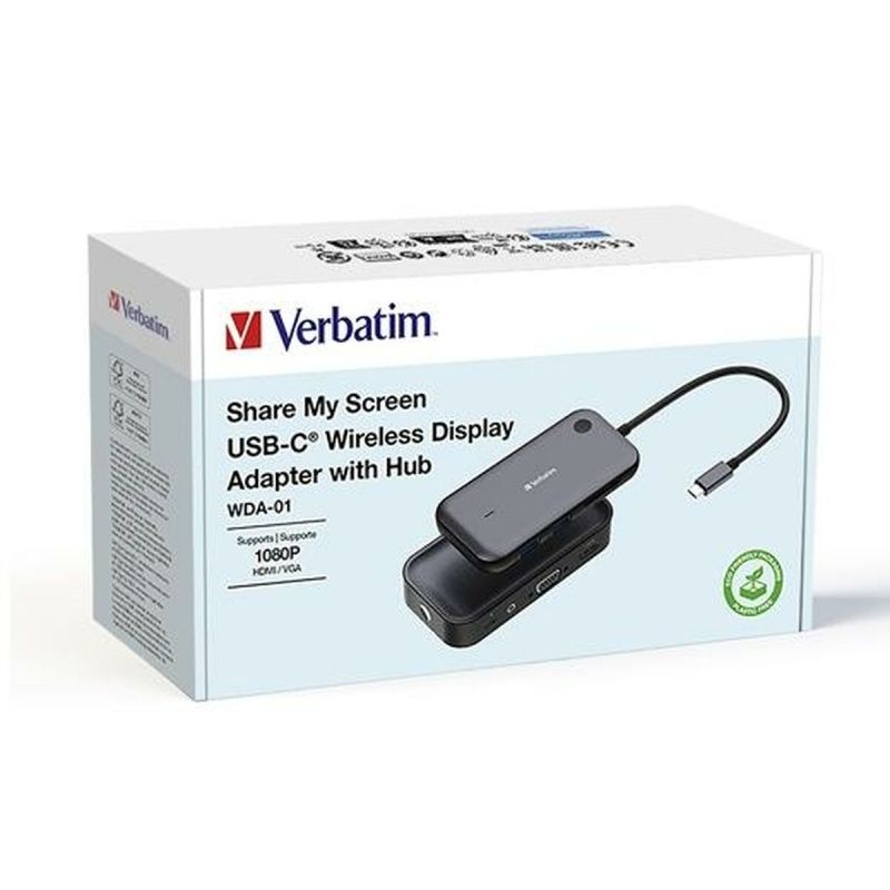 USB-C Adaptor Verbatim 32146 Full HD
