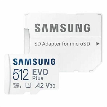 Scheda Di Memoria Micro SD con Adattatore Samsung MB-MC512KAEU 512 GB UHS-I 130 MB/s