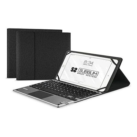 Case for Tablet and Keyboard Subblim SUB-KT2-BTP001 Spanish Qwerty Black