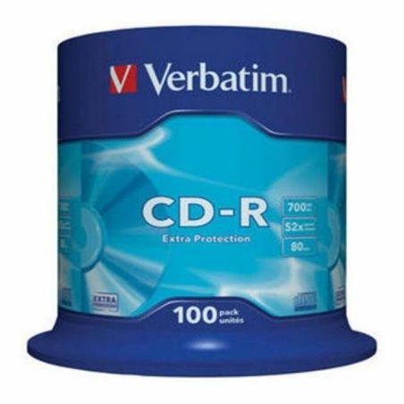 CD-R Verbatim 43411 52x 700 MB (100 Units)