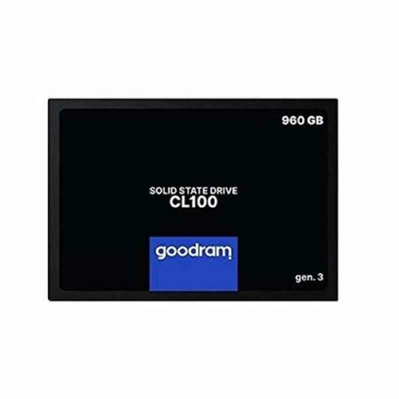 Hard Drive GoodRam CL100 SSD 460 MB/s-540 MB/s Internal TLC 3D NAND 960 GB 960 GB SSD