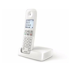 Wireless Phone Philips D2501W/34 1,8" 500 mAh GAP White