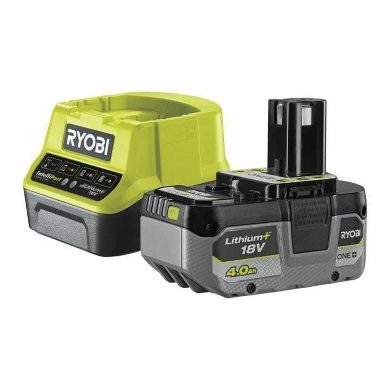 Charger and rechargeable battery set Ryobi 5133005091 18 V 4 Ah