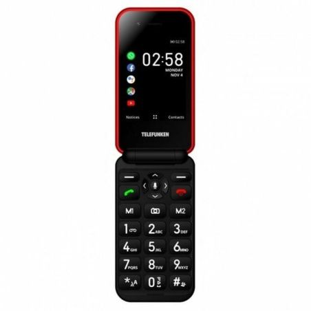 Smartphone Telefunken TF-GSM-740-CAR-BK Nero