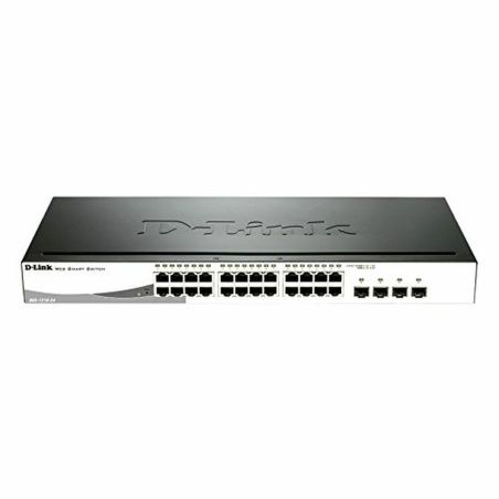 Switch D-Link DGS-1210-24/E 20 p 10 / 100 / 1000 Mbps 4 x SFP Nero