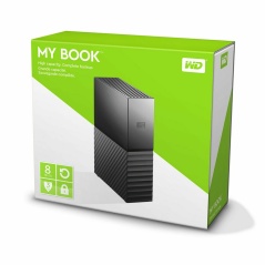 Hard Disk Esterno Western Digital My Book 8 TB Nero