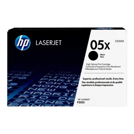 Toner HP CE505X Black