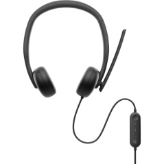 Headphones with Microphone Dell WH3024-DWW Black