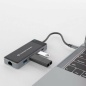 Hub USB Conceptronic DONN14G Nero Grigio 100 W (1 Unità)