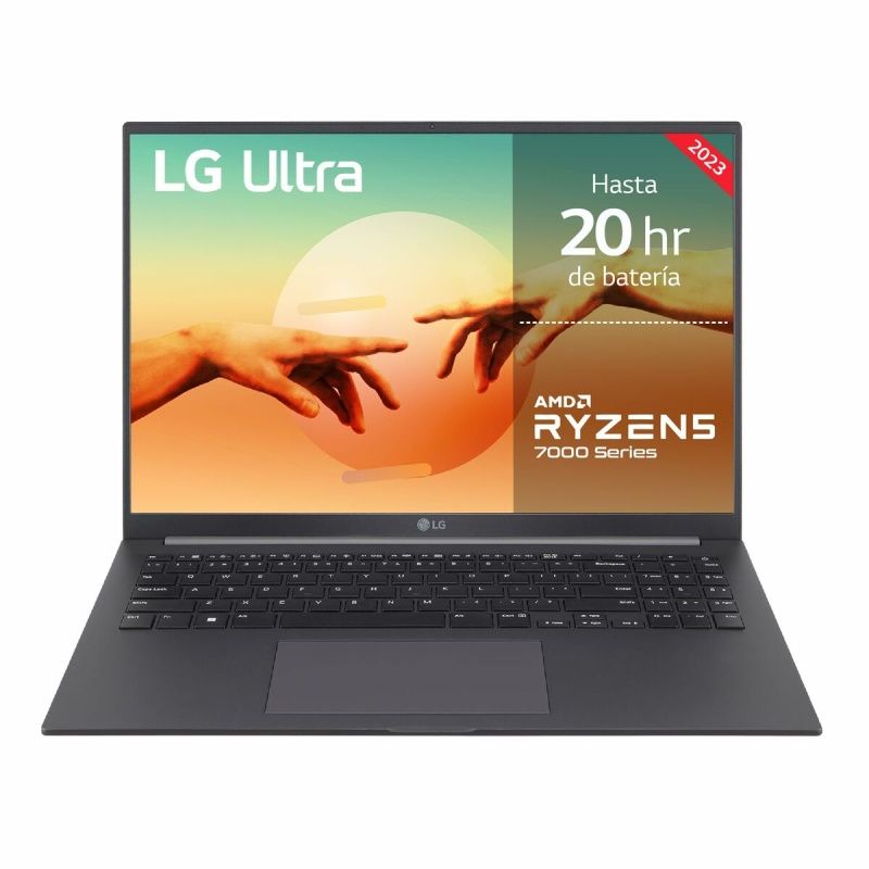 Laptop LG Ultra 16U70R-G.AA76B 16" AMD Ryzen 7 7730U 16 GB RAM 512 GB SSD Spanish Qwerty