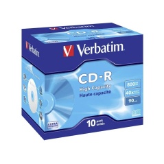 CD-R Verbatim 800 MB 40x (10 Unità)