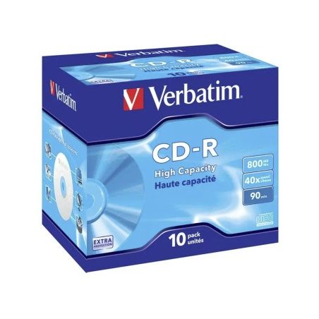 CD-R Verbatim 800 MB 40x (10 Units)