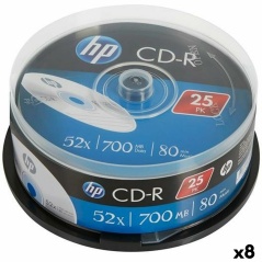 CD-R HP 700 MB 52x (8 Unità)