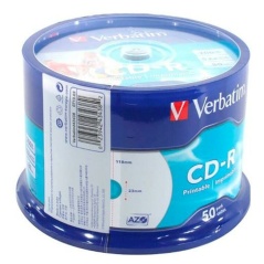 CD-R Verbatim 700 MB 52x (4 Units)