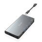 USB Hub Aisens ASUC-8P015-GR Grey (1 Unit)