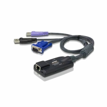 Adattatore USB 2.0 con Rete RJ45 Aten KA7177-AX