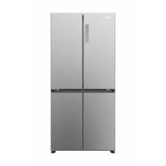Combined Refrigerator Haier HCR3818ENMM 182 Steel
