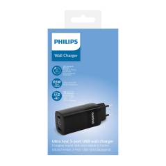Caricabatterie da Parete Philips DLP2681/12 65 W Nero (1 Unità)
