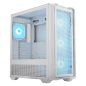 Case computer desktop ATX Cougar MX600 Rgb Bianco