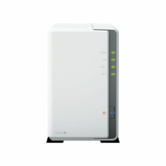 Memorizzazione in Rete NAS Synology DS223J Quad Core Bianco