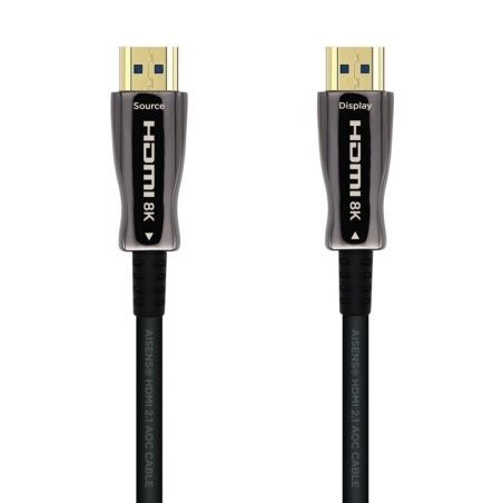 HDMI Cable Aisens A153-0521 Black 50 m