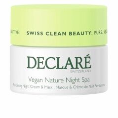 Revitalising Cream Mask Vegan Nature Night Spa Declaré (50 ml)