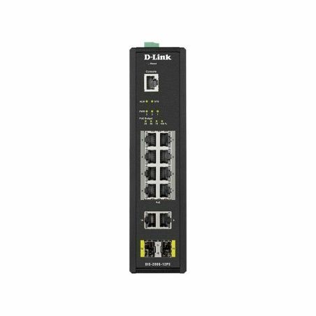 Switch D-Link DIS-200G-12PS Nero