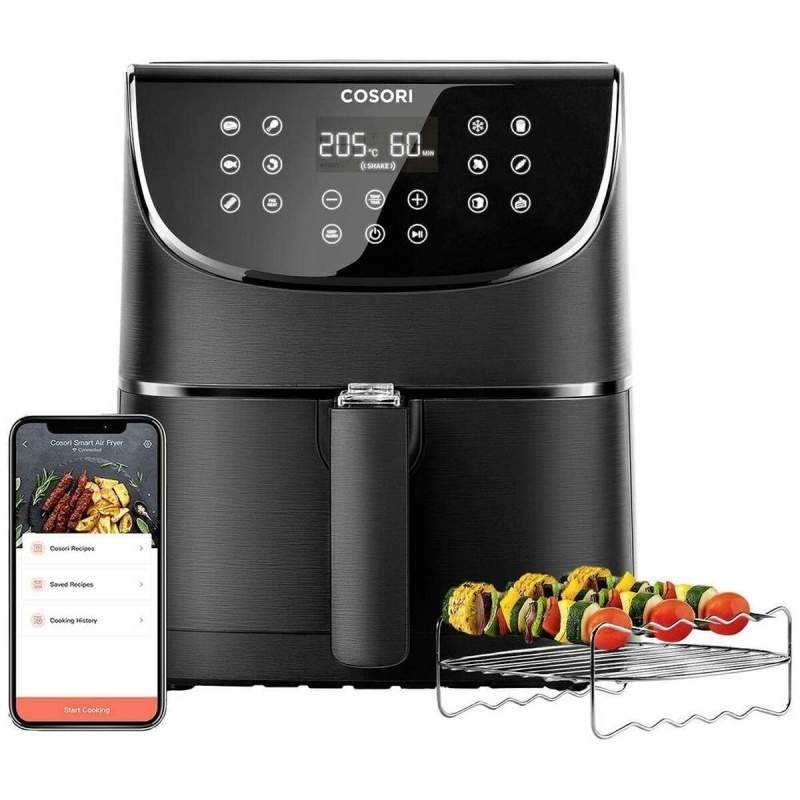 Friggitrice ad Aria Cosori Smart Chef Edition Nero 1700 W 5,5 L