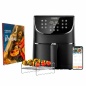 Friggitrice ad Aria Cosori Smart Chef Edition Nero 1700 W 5,5 L