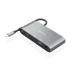 USB Hub Aisens ASUC-8P010-GR Grey (1 Unit)