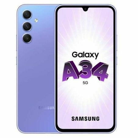 Smartphone Samsung A34 5G 6,6" Violetta 6,7" Octa Core 8 GB RAM 256 GB