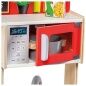 Toy kitchen Moltó 21292 Wood Red (10 pcs)