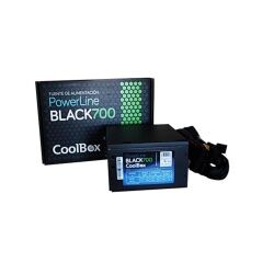 Power supply CoolBox COO-FAPW700-BK 700 W ATX Black Blue