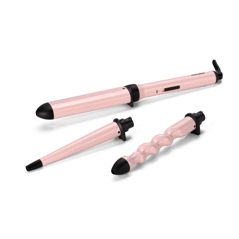 Arricciacapelli Babyliss Curl and Wave Trio Ceramica Rosa