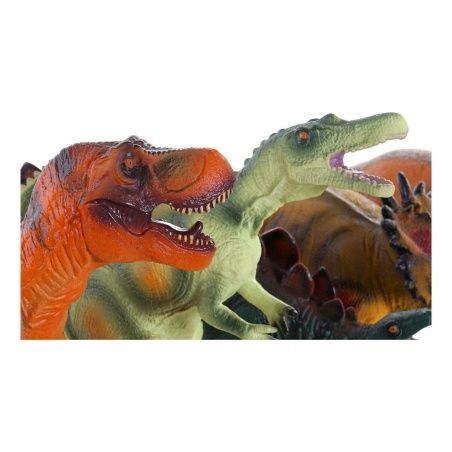 Dinosauro DKD Home Decor 6 Unità 48 x 23 x 34,5 cm Morbido