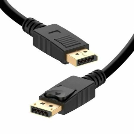 DisplayPort Cable PcCom PCCES-CAB-DP14-3M Black 4K Ultra HD 3 m