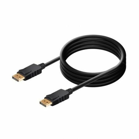 DisplayPort Cable PcCom PCCES-CAB-DP14-3M Black 4K Ultra HD 3 m