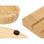 Supporto per Utensili da Cucina Bambù 12,7 x 20,5 x 3,5 cm (12 Unità)