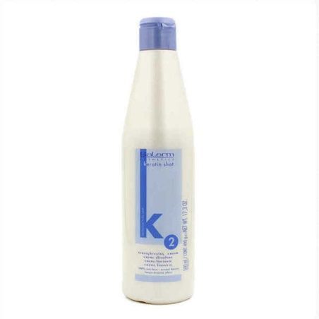 Crema Lisciante per Capelli Keratin Shot Salerm Keratin Shot (500 ml)